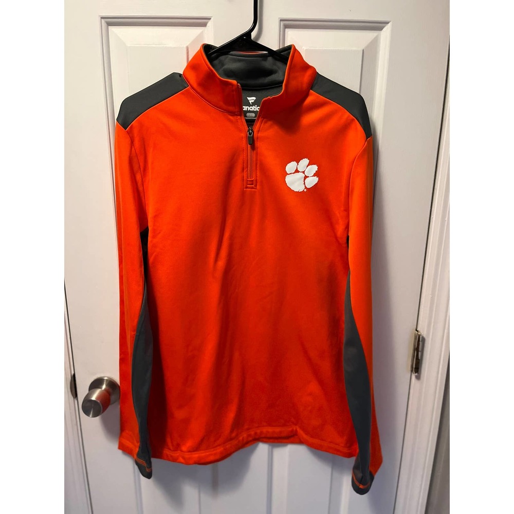Fanatics Clemson Quarter Zip(Size M)